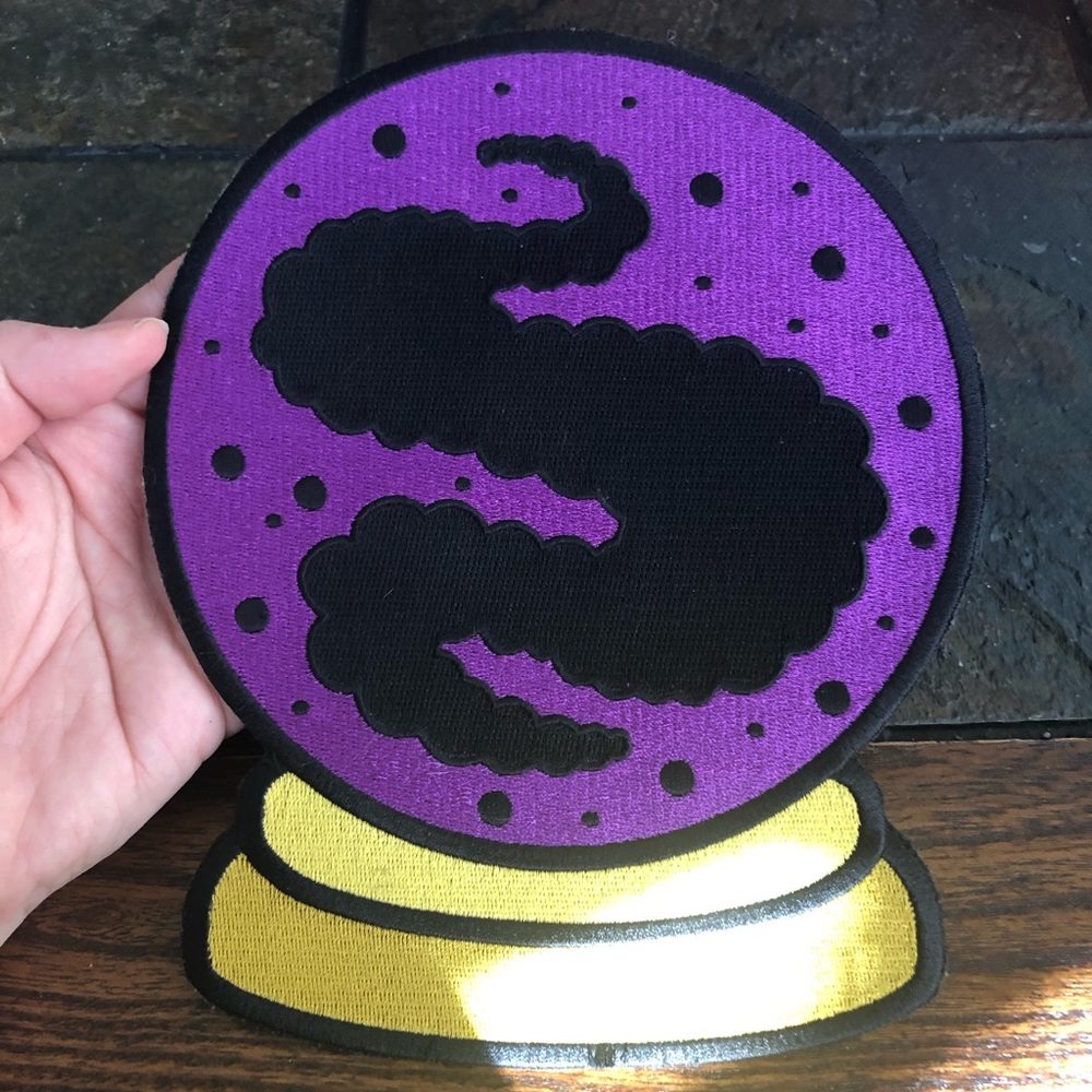 Large crystal ball patch